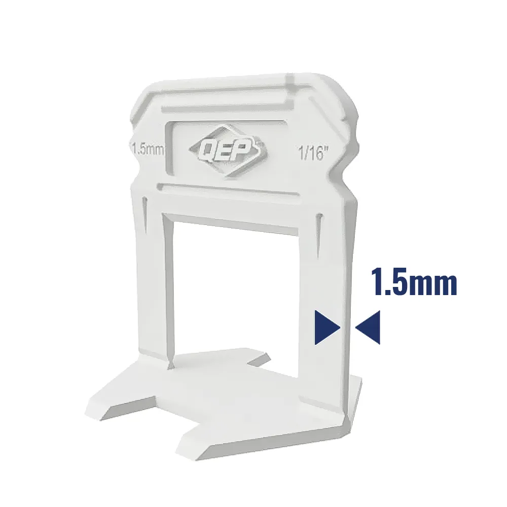 Anclas XTREME para nivelación de 1.5mm QEP (Bolsa de 100 unidades)