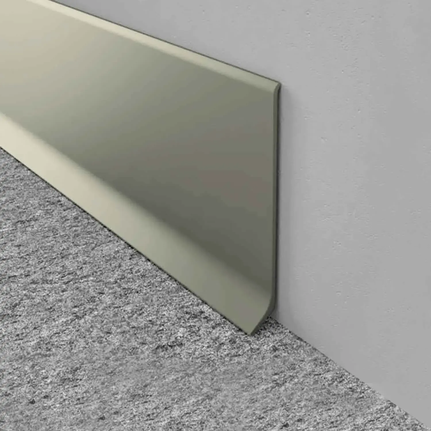 Zócalo Simple Bronce Mate 7cmx240cm KANTU