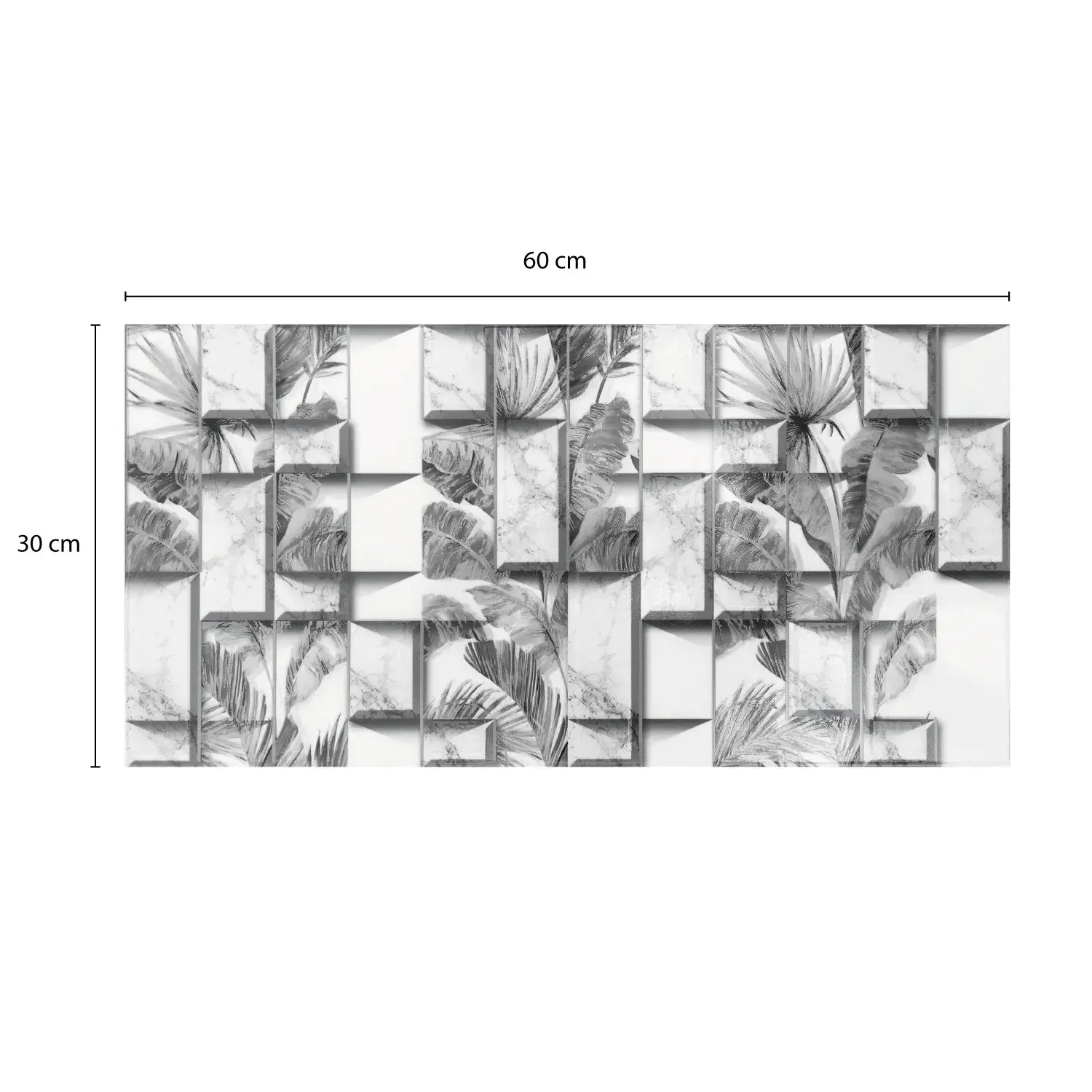 Decorado Cube 30 x 60 cm KANTU (Pieza)