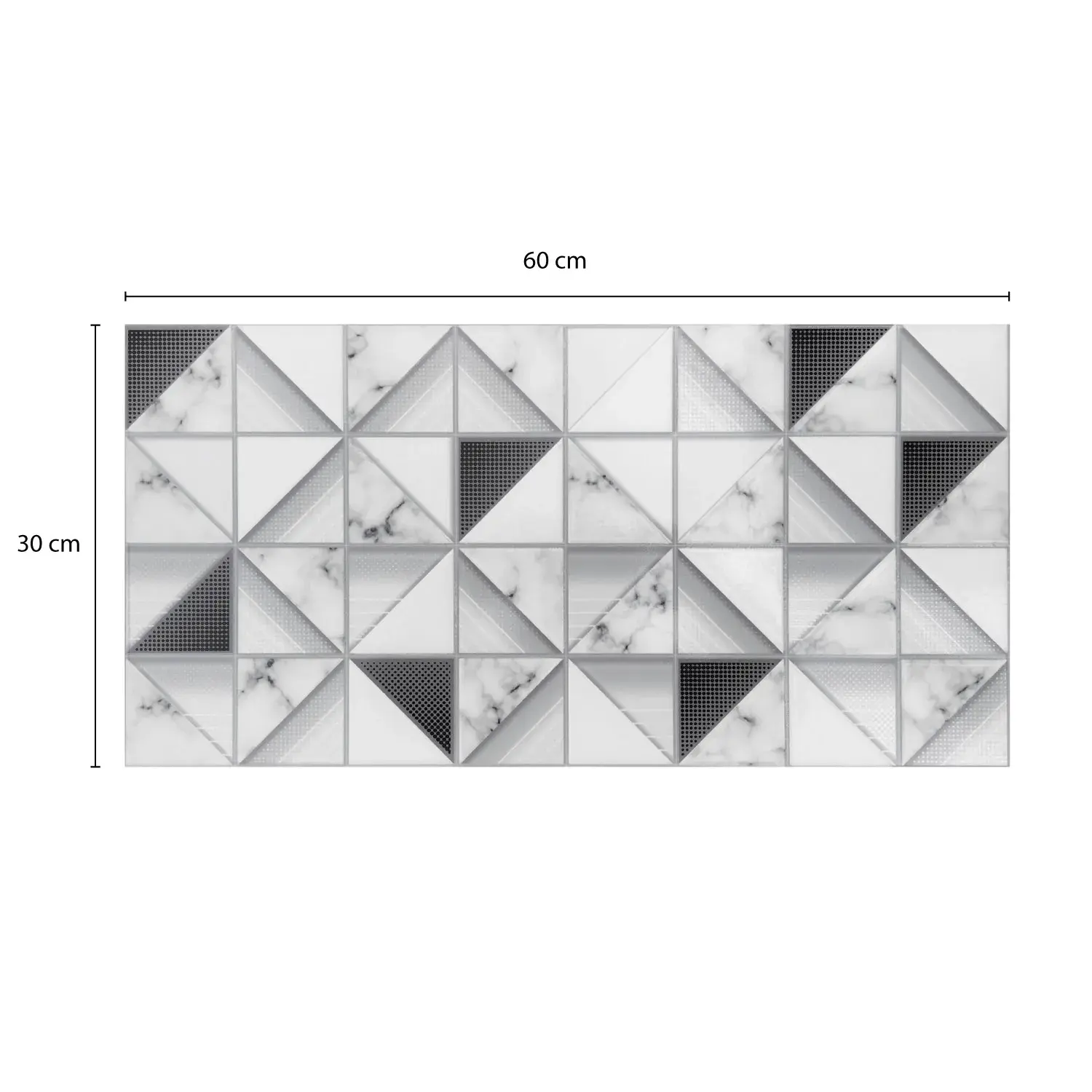 Decorado Unique 30 x 60 cm KANTU (Pieza)