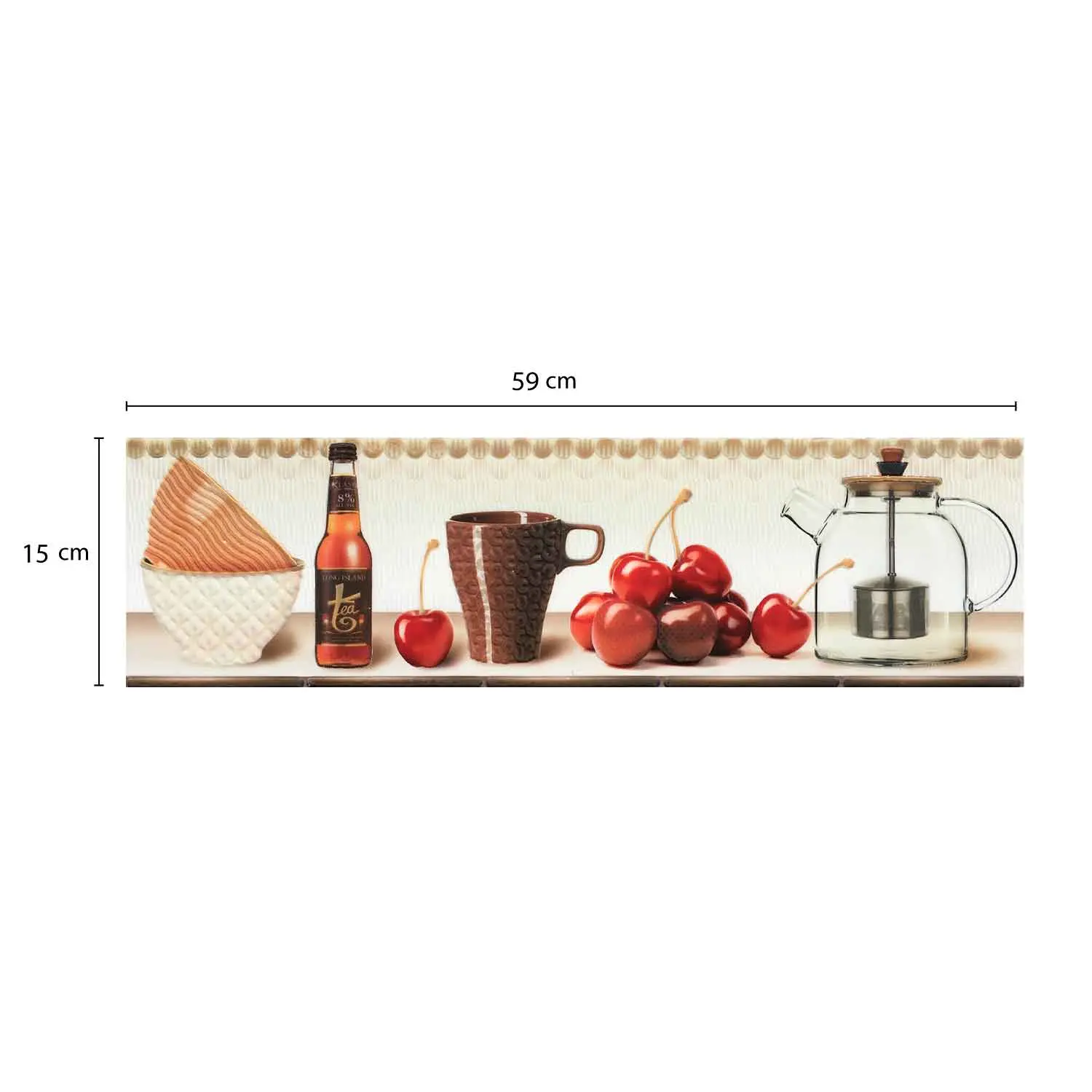 Listelo Mirka 59 x 15 cm KANTU (Pieza)