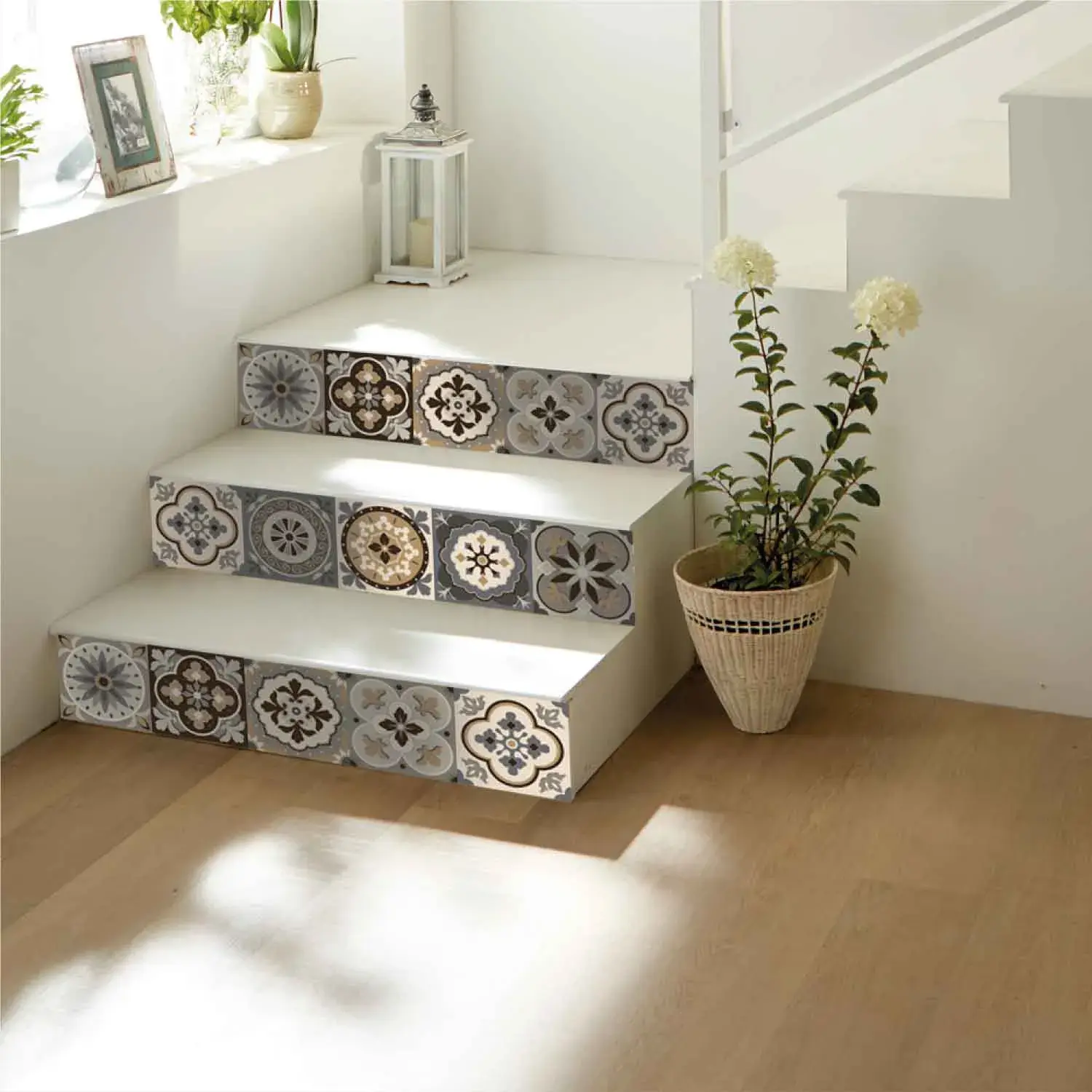 Vinil Autoadhesivo Belmonte 15x15 cm KANTU (Pack 9 Und.)