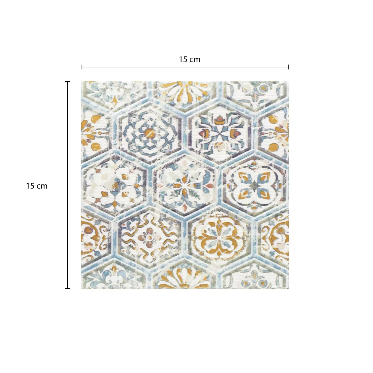 Azulejo Pontevedra 15 x 15 cm KANTU (Pack 4 Und)