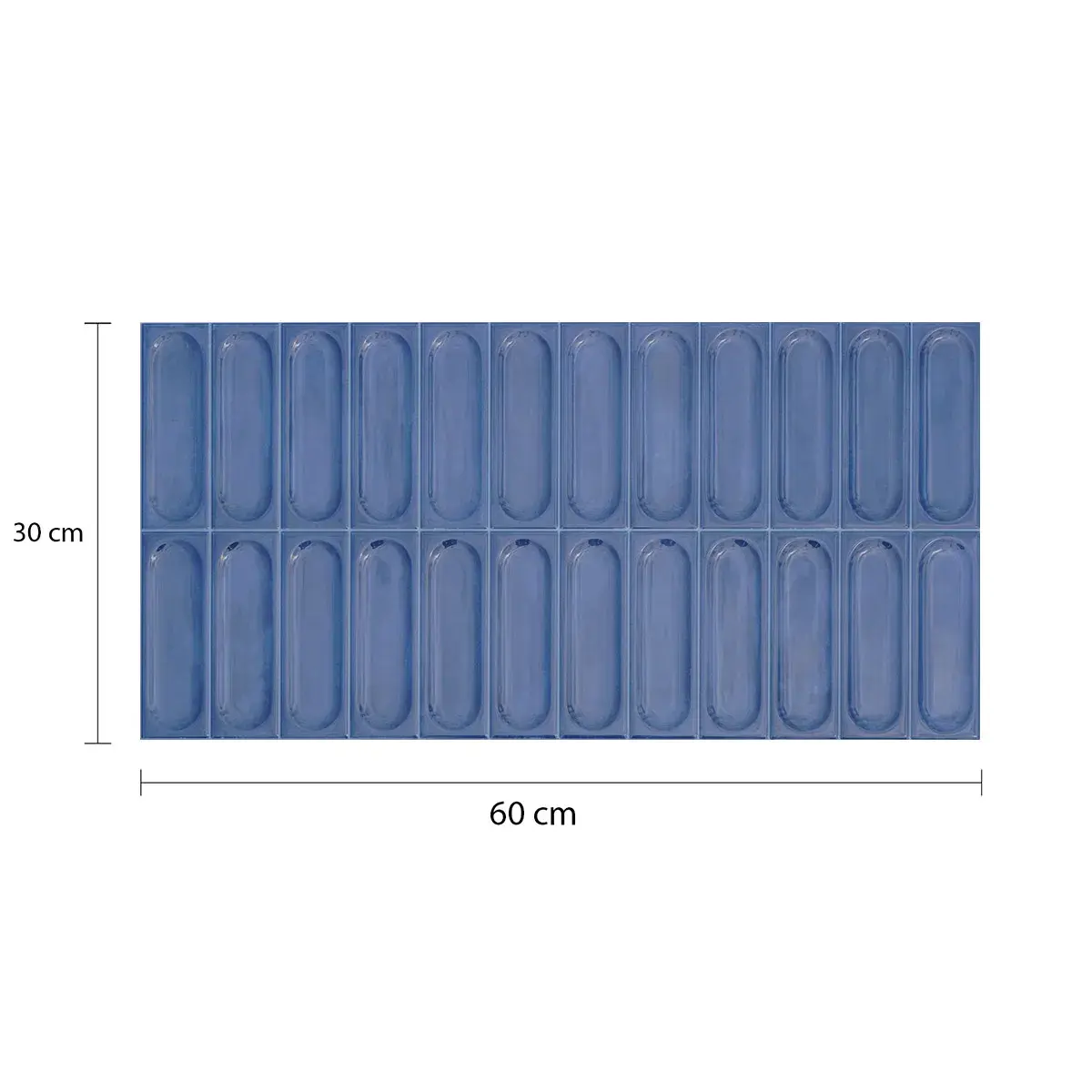 Decorado Lorient Blue MAASTRICHT 30 x 60 cm (Pieza)