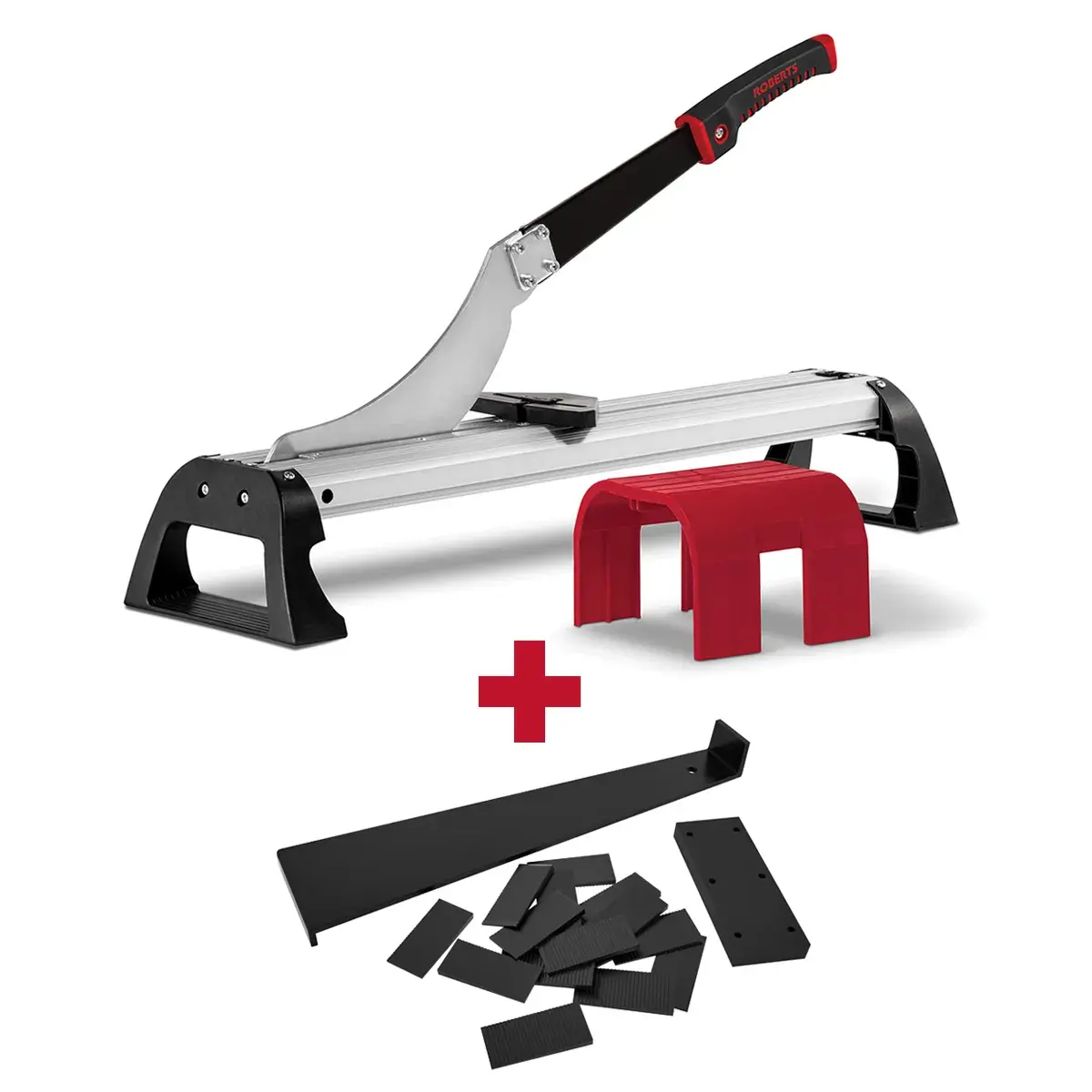 COMBO: Cortadora para piso laminado + Kit de instalación ROBERTS